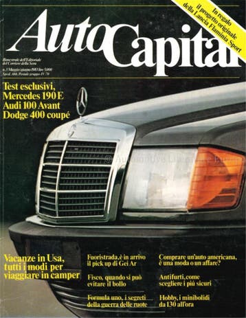 1983 AUTOCAPITAL MAGAZINE 03 ITALIAANS, Nieuw, Author