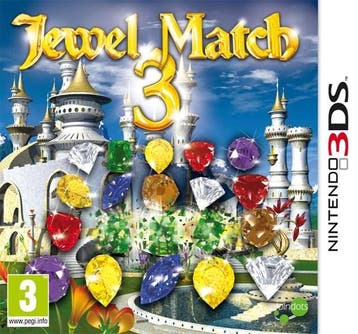 Jewel Match 3 (Nintendo 3DS), Verzenden, Gebruikt