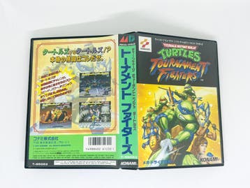 Sega Megadrive - Teenage Mutant Ninja Turtles - Tournament F, Spelcomputers en Games, Games | Sega, Verzenden, Gebruikt