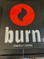 Coca-Cola - Verlichte uithangbord Burn - altro - Lichtbord -