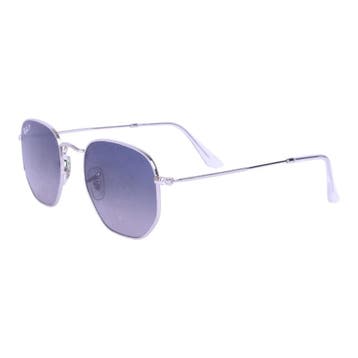 Ray-Ban Hexagonal Zonnebril - RB3548N - Zilver, Verzenden, Zo goed als nieuw