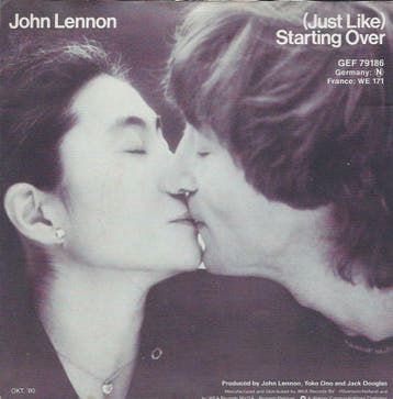 John Lennon – (Just Like) Starting Over Single, Verzenden, Nieuw in verpakking