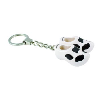 Sleutelhanger met 2 klompjes van 4 cm Koe, Ophalen of Verzenden, Nieuw