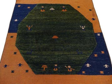 Gabbeh - Gereinigd - Vloerkleed - 158 cm - 156 cm, Nieuw