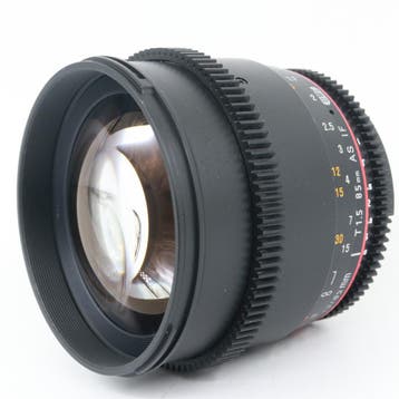 Samyang 85mm T1.5 AS IF UMC Nikon, Audio, Tv en Foto, Fotografie | Lenzen en Objectieven, Verzenden, Gebruikt
