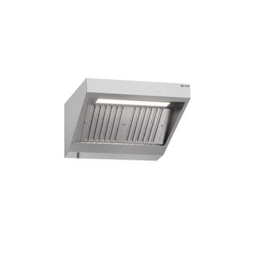 GGM Gastro | Wandafzuigkap RVS - 700mm diep - 1000mm - |, Witgoed en Apparatuur, Afzuigkappen, Wandschouwkap, Verzenden, Nieuw
