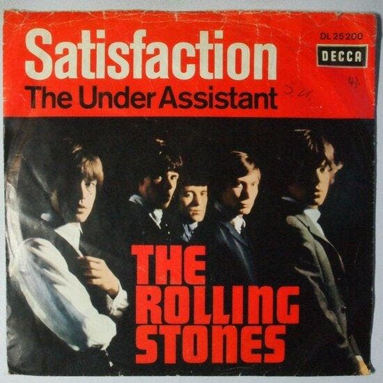 Rolling Stones, The - Satisfactiom - Single, Cd's en Dvd's, Vinyl Singles, Verzenden