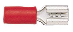 Kabelverbinder geisoleerd 4.8 x 0.5 mm l19 50 stuks, Verzenden, Nieuw