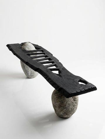 Utopia Project - Salontafel - Hout, Steen - Salontafel