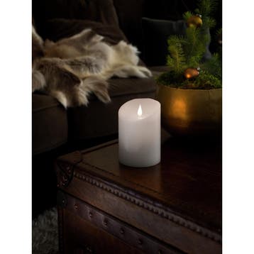 Konstsmide - LED-kaars - knipperend - met echte was - wit -, Verzenden, Nieuw