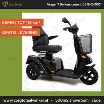 Scootmobiel Life en Mobility Solo 3 Black Edition - Lithiu.., Ophalen of Verzenden, Nieuw, Life and Mobility