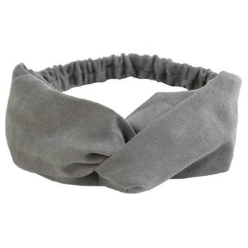 Fako Fashion - Suède Cross Haarband - Hoofdband - Velours, Verzenden, Nieuw