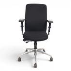 Euroseats Milano bureaustoel, EN1335, zwart-chrome, Huis en Inrichting, Ophalen of Verzenden, Gebruikt