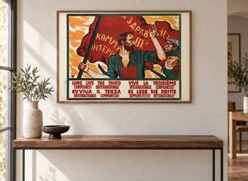 Sergei Ivanov - USSR Manifesto sovietico Viva la Terza