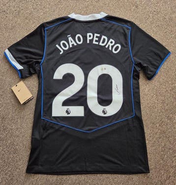 Chelsea - Premier League - Joao Pedro - Voetbalshirt, Nieuw