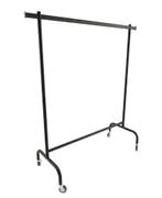 BASIC XXL Kledingrek 160 cm Zwart op Wielen – Gebruikt, Nieuw