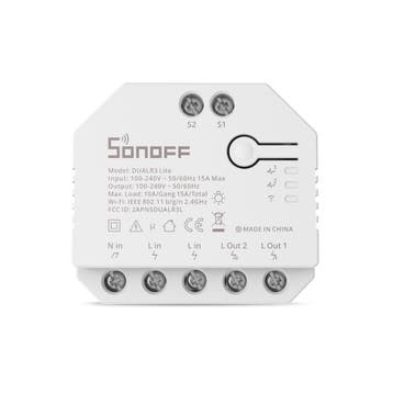 SONOFF DUALR3 Lite slimme rolluikschakelaar - wifi, Verzenden, Nieuw