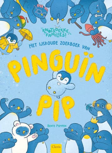 Knotsgekke families! - Het ijskoude zoekboek van (Nieuw), Verzenden, Nieuw, Bente Pompen