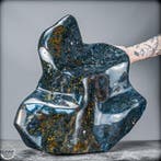 Natuurlijke oceaan-achat-carneol sculptuur met zeldzame