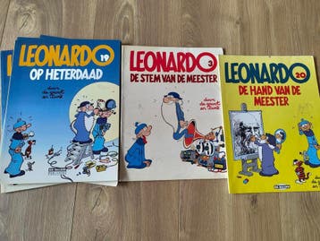 Leonardo stripboeken door De Groot en Turk, Complete serie of reeks, Verzenden, Gelezen