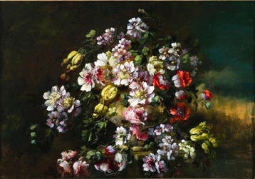 Fausto Antonioli (1814-1882) - Mazzo di fiori
