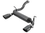 aFe Rebel Series 2.5in 409 SS Axle-Back Exhaust w/ Black, Ophalen of Verzenden, Nieuw