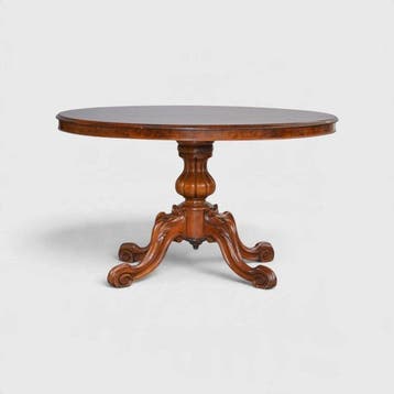Tafel - Hout - Centrale tafel monopode