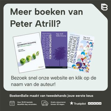 Accounting & Finance for Non-Specialists with, Verzenden, Gelezen, Peter Atrill