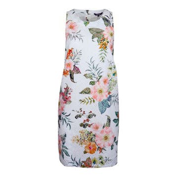 Princess goes Hollywood • witte jurk met bloemen • 36, Kleding | Dames, Jurken, Princess goes Hollywood, Verzenden, Wit, Nieuw