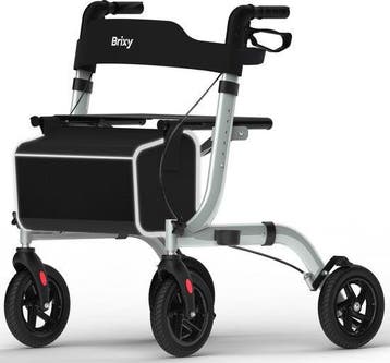 2dekans | Brixy Rollator - Lichtgewicht En Opvouwbaar -, Diversen, Ophalen of Verzenden, Zo goed als nieuw