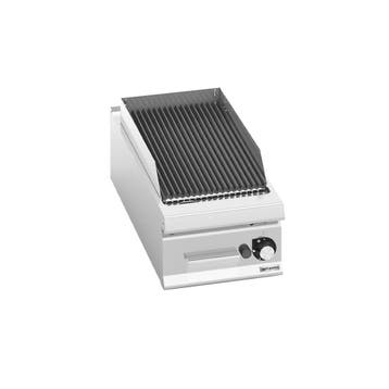 GGM Gastro | Gas lavasteengrill - 9,0kW - 400mm - Vast |, Verzenden