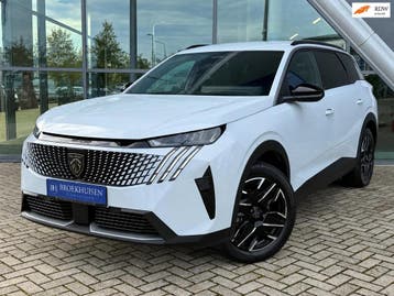 Peugeot 5008 | Zakelijke Lease v.a. €448.31 pm, Automaat, Gebruikt, Overige carrosserieën, Wit