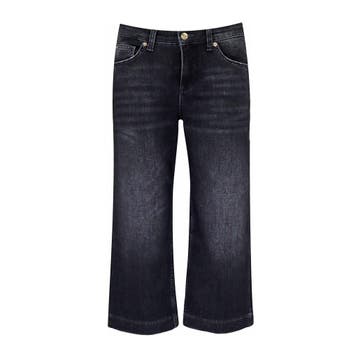 MAC • Rich Culotte jeans zwart • 36, MAC, Verzenden, Nieuw, Zwart