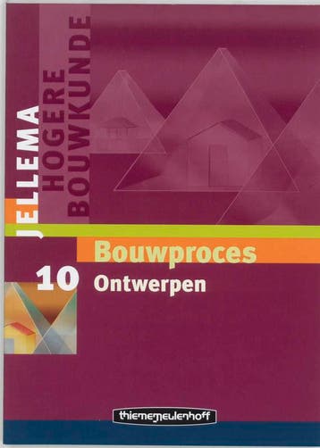 Jellema Bouwproces 10 Ontwerpen 9789006950533, Boeken, Zo goed als nieuw