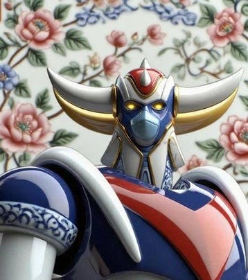 Jacob Hitt - does Goldorak Porcelain w/COA XXL