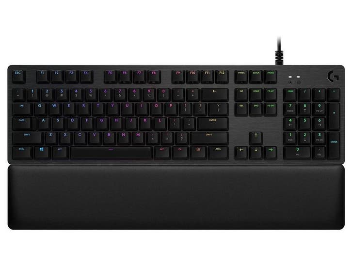 Logitech G513 - Clicky Mechanisch Gaming Toetsenbord - US, Computers en Software, Toetsenborden, Verzenden