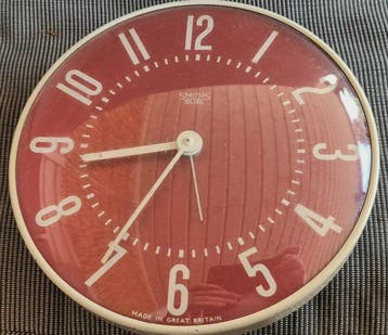 Klok - Metaal, Glas, Kunststof - 1930-1940 - Smiths Sectric