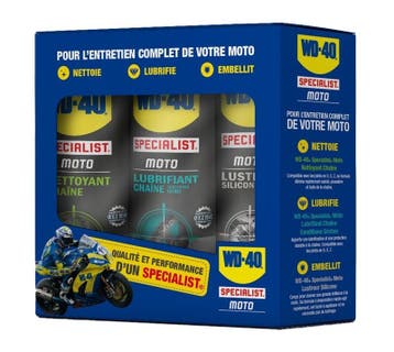 Tripack Moto Onderhoudsset WD40, Verzenden, Nieuw met kaartje