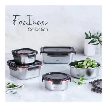 Lacor 64623 Ecoinox vershouddozen inox 3 x 260 ml (Keuken), Verzenden, Nieuw