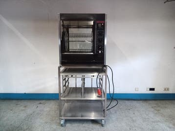 Ubert Kipgrill met onderstel - B80 x D60 x H84 cm - RT303, Gebruikt