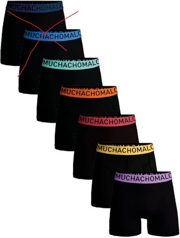 Muchachomalo Heren Boxershorts - 7 Pack - Maat M - 95%, Verzenden