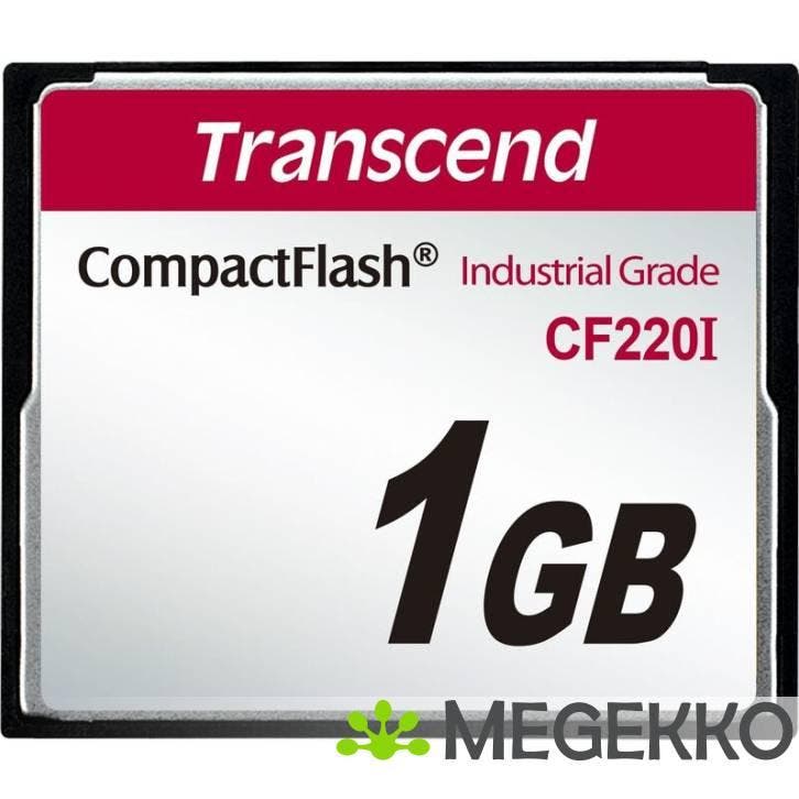 Transcend 1GB CF CompactFlash, Computers en Software, RAM geheugen, Nieuw, Verzenden