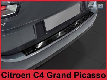Achterbumperbeschermer | geschikt voor Citroen | C4 Picasso, Verzenden, Nieuw, Citroën