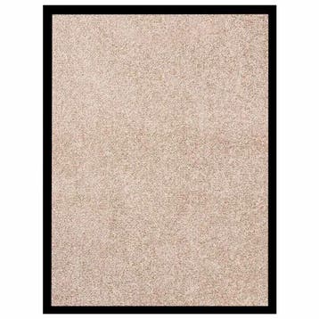 vidaXL Deurmat 60x80 cm beige, Verzenden, Nieuw