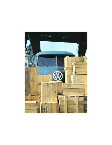 1964 VOLKSWAGEN TRANSPORTER BROCHURE NEDERLANDS, Boeken, Nieuw, Volkswagen, Author