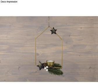 Waxinelichthouder theelichthouder met clip voor kerstboom, Ophalen of Verzenden, Nieuw