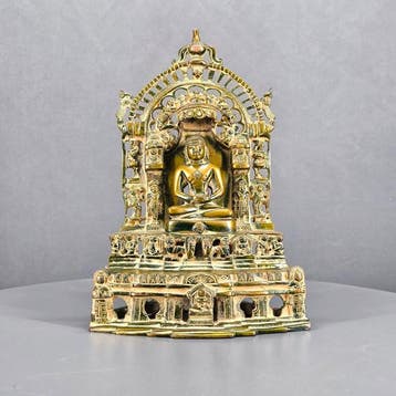 India - Jain koperlegering, waarschijnlijk messing Groot
