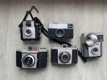 Kodak Vintage Consumer Camera Collection - 5-Piece Estate, Nieuw