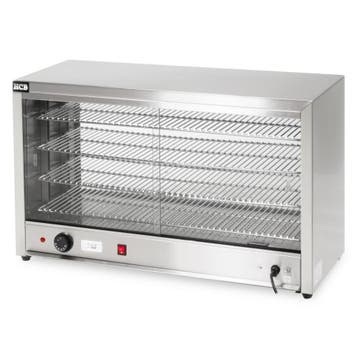 HCB Warmhoudvitrine - 86,5 cm - 230V - RVS, Verzenden, Nieuw in verpakking, Overige typen