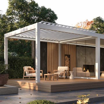 Deponti Aluminium Terrasoverkapping Pinela Delight, Tuin en Terras, Nieuw